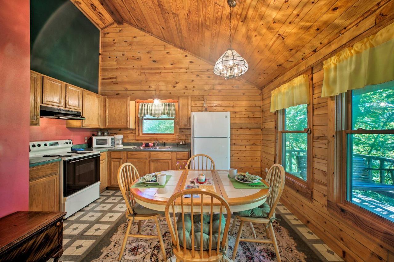 Eureka Springs Studio With Deck, Views And Bbq! Ngoại thất bức ảnh